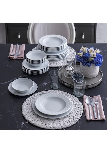 Güral Alfa 24 Parça 6 Kişilik Yemek Takımı