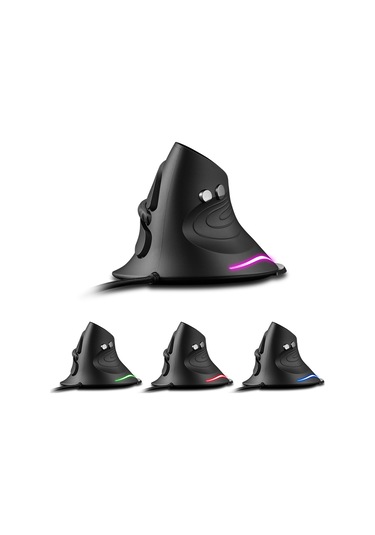 Mufunye Zelotes T-30 Dikey Usb Oyun Faresi - 6 Tuşlu, 4 Ayarlı Dpı, Pc/laptop İçin Ergonomik Tasarım 001