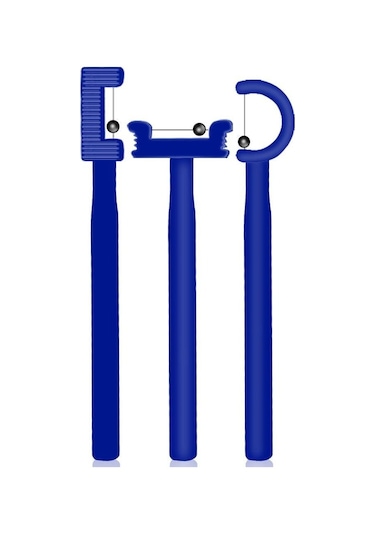 Mavi Çocuklar Çocuk Dil Ucu Egzersiz Seti Dil Eğitim Araçları Oral Kas Gücü Terapisi Konuşma Aracı