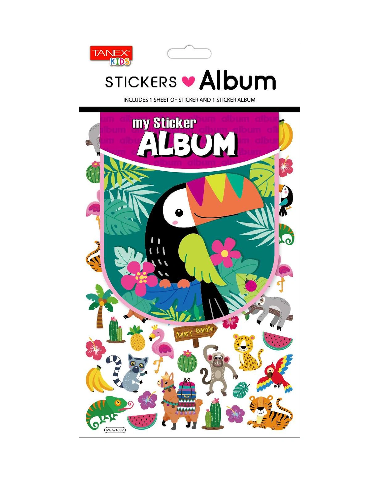 Tanex Komik Orman Hayvanları Albüm Serisi Tnx-25459