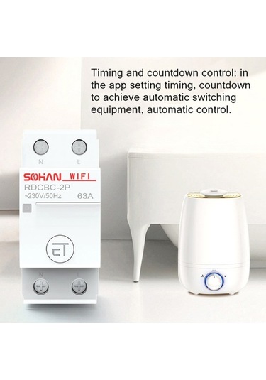 Dancemonkey Akıllı Wifi Devre Kesici: Evden Uzakta Kontrol, Sesli Komut Ve Zamanlayıcı