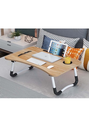 Konfeksiyon-Market Yatak Koltuk Üstü Öğrenci Ders Çalışma Kahvaltı Laptop Sehpası