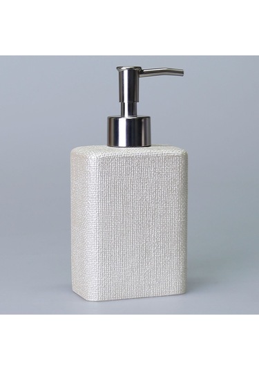 Linen Çöp Kovası İnci Siyah