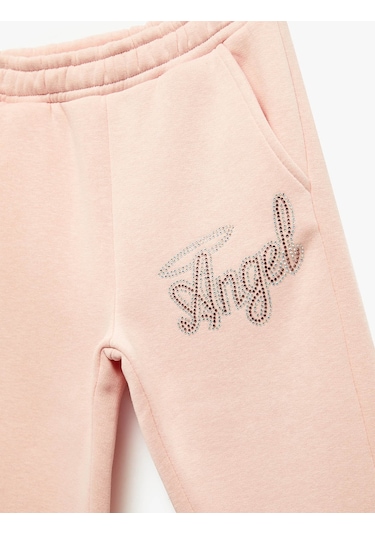 Koton Şardonlu Taş Detaylı Baskılı Jogger Pembe Kız Çocuk Eşofman Altı 6wkg40042ak Pembe Koton Şardonlu Taş Detaylı Baskılı Jogger Pembe Kız Çocuk Eşofman Altı 6wkg40042ak Pembe