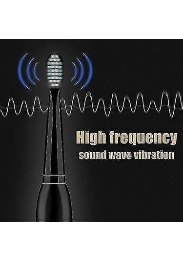 Sonic Elektrikli Diş Fırçası Usb Hızlı Şarjlı Su Geçirmez Diş Fırçası