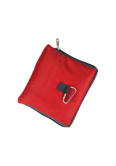 Suntek Katlanabilir Seyahat Duffel Torbası Katlanır Kırmızı Kırmızı