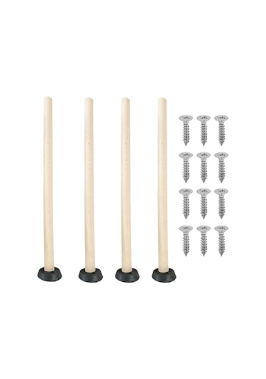 Ahşap Sehpa Ayağı Dresuar Masa Ayağı 40 Cm 8080