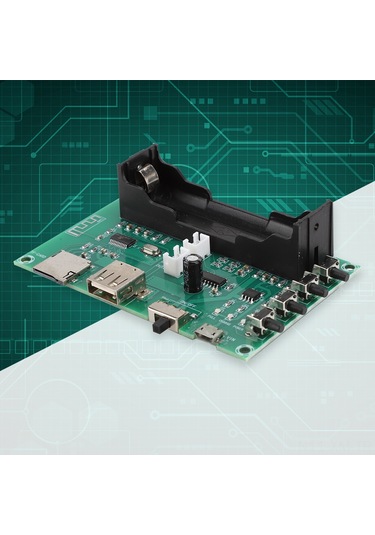 Ximistore9 Pam8403 Çift 5w Bluetooth Dijital Güç Mikseri Kartı - 20m Uzaklıkta, 5v Girişi, Pil Dahil Değil