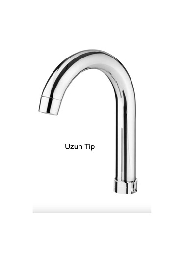 Mintev Krom Uzun Delta Mutfak Lavabo Borusu