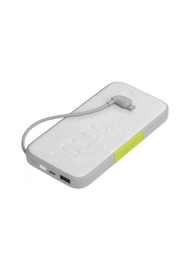 Infinity Lab Instantgo 10.000 Mah Lightning Kablolu Beyaz Powerbank Beyaz