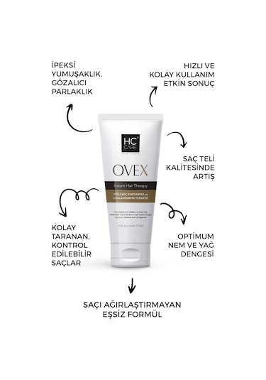 Hc Complex Ovex 2'li Saç Bakım Seti