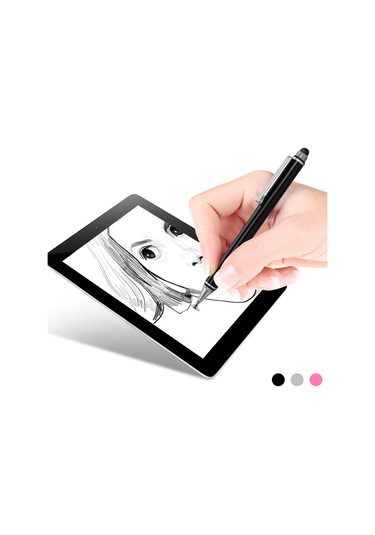 2'li Dokunmatik Stylus Seti Şeffaf Uçlu Kaiyi