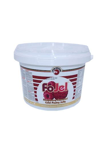 Fo Frambuaz Aromalı Soğuk Pasta Jeli 7 KG