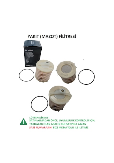 Ssangyong Korando Sports Mazot Yakıt Filtresi 2.0 2012-2018 Arası