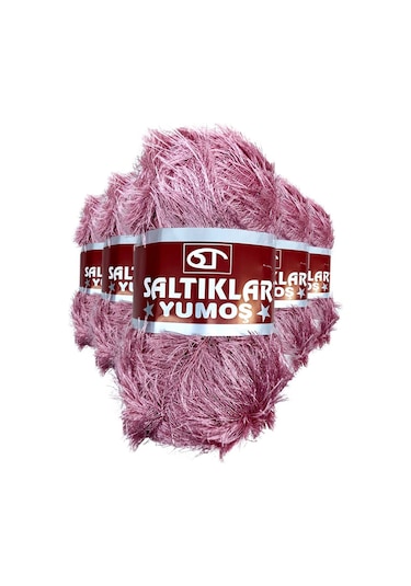 5 Adet Yumoş Sakallı El Örgü Ipi Yünü 28 RYL-5-3ARSLYM28