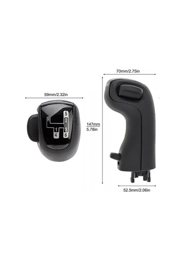 Reedark Scania Kamyon İçin Manuel 6 Vites + R Vites Çubuğu Kolu, Abs Malzeme, Dayanıklı, Kolay Kurulum