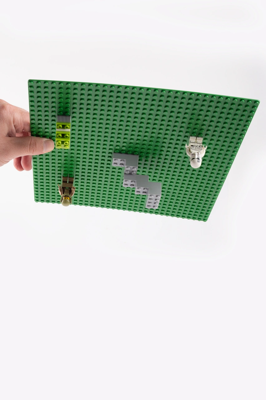 Classic Yeşil Plaka, Yapı Taşı Zemin, 3+ Yaş, 1 Parça, 25x25cm, Bpa Free, Eğitici Oyuncak, Yaratıcı Öğrenme