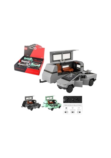 Nessiworld Xhd-b3230-vardem Çek Bırak Işıklı Ve Sesli Truck Model Karavan 1:32 Çok Renkli