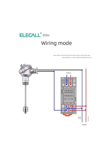 Trendooze 304 Paslanmaz Çelik Sıvı Seviye Sensörü - 150mm Tek Şamandıra - Yurt Dışından