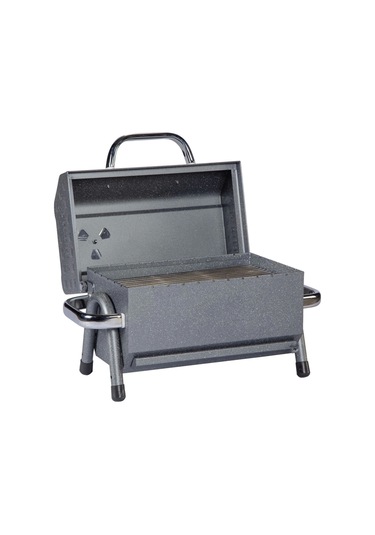 Igrıll Barbekü Cube 402 Mm Kömürlü Mangal Gri