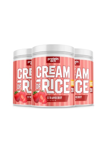 Cream Of Rice Pirinç Kreması - Strawberry - 1kg X 3 Adet