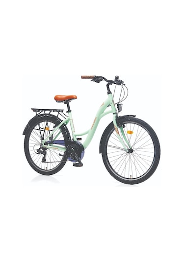 Corelli Glowie 28 Jant 44cm Green Cooper Yeşil Bakır Şehir Bisikleti Yeşil