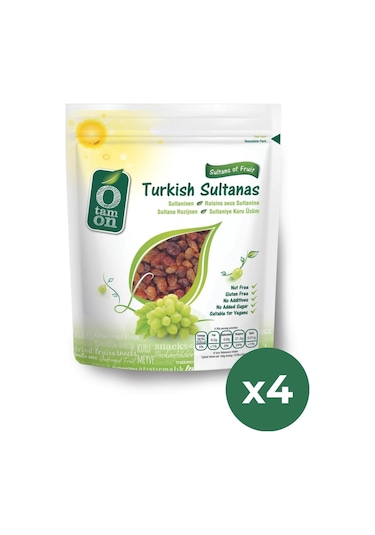 Otamon Sultaniye Kuru Üzüm 4 x 200 G