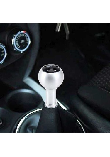 Wondernest Evrensel Araç Araba Yarasa Desenli Alüminyum Vites Topuzu - Manuel/otomatik, 5.9cm Std