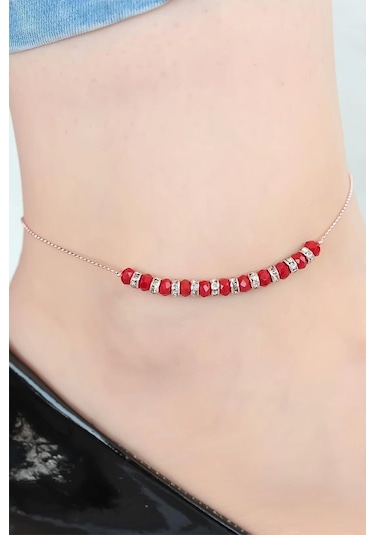 Bordo Miyuki Taşlı Hal Hal Diğer
