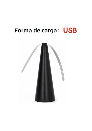 Taşınabilir Sinek Kovucu Fan Kimyasalsız Haşere Kontrolü Usb Siyah,