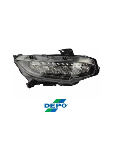 Honda Civic Fc5 Sağ Far Depo Marka Executive Tek Led 2016 - 2021