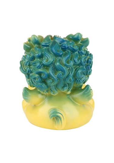 Neevoyu Küçük Sarı Pixiu Reçine Figürü - Para Ve Şans Simgesi, Masaüstü, Otomobil Dekorasyonu, Hediye Özel