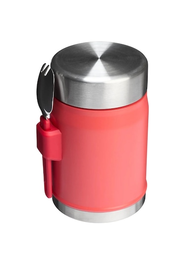 Stanley Classic Legendary Kaşıklı Yemek Termosu 0.4l Hot Coral Hot Coral