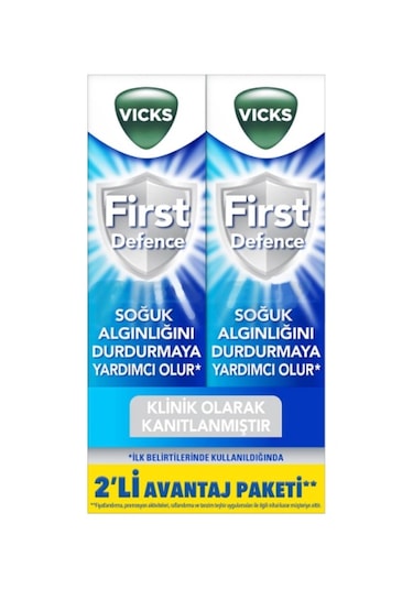 First Defence Burun Spreyi 15 ml - İkili Avantaj Paketi