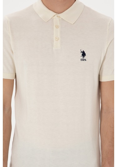 U.s. Polo Assn. Erkek Krem Kazak /triko 50299359-vr071 Krem