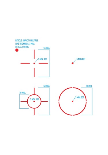 Firefield Impact Reflex Sight Reddot Nişangah Ff26022-box Siyah