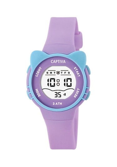 Captiva Digital 3 Atm Suya Dayanıklı Işık+alarm+kronometre+takvimli Çoçuk Kol Saati Cp.yn.25.10