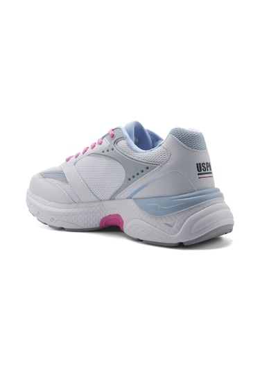 U.s. Polo Assn. Walor Wmn 5fx Beyaz Kadın Koşu Ayakkabısı 000000000101947383 Beyaz-pembe Beyaz - Pembe