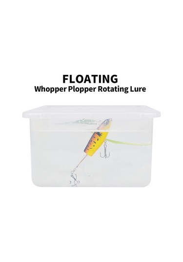 Proberos Dw601 360 Derece Dönen Pervane Lures Topwater Bağlı Traktör Yüzen Sahte Balık Yemi, Boyut: 11.5cm/16.5g Renk C