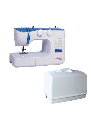 Elmas 990P Dikiş Makinesi Mavi + Uzatma Tabla + Çanta