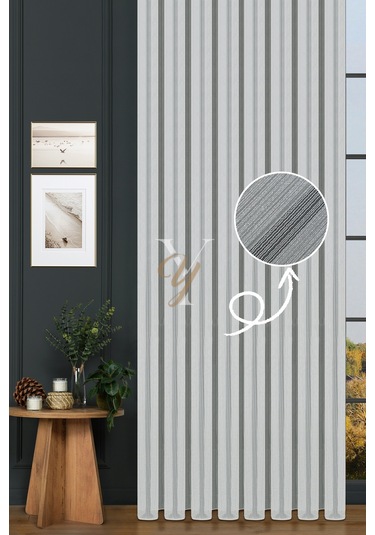 Elif 1226 Tül Perde V-ekru Ekru