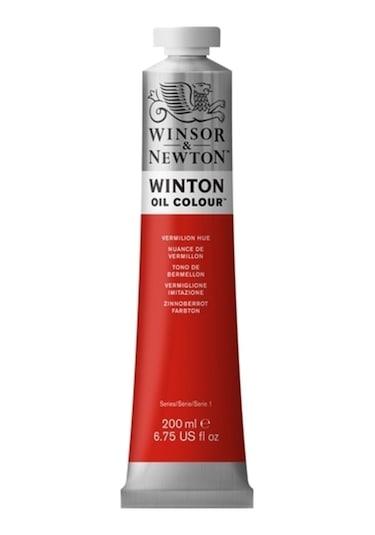 Winsor Newton Winton Yağlı Boya 200Ml Vermilion Hue / 682 ,1437