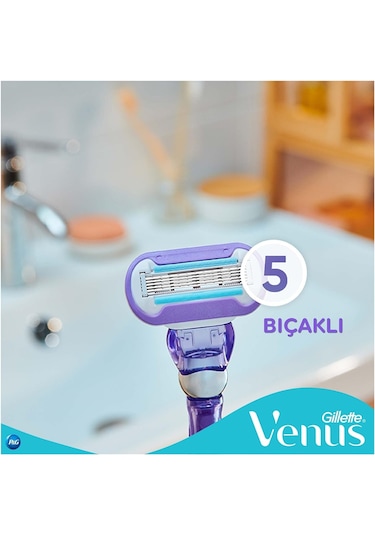 Gillette Venus Swirl Deluxe Smooth Kadın Tıraş Bıçağı 2 x 2'li