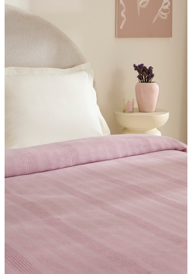 Karaca Home Layna Ecocell Tek Kişilik Tek Pike Mürdüm Mürdüm