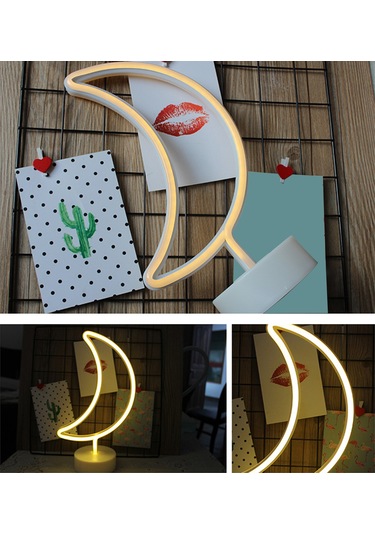 Symbee Çift Renkli Led Palmiye Desenli Masa Lambası, Yatak Odası Dekorasyonu Ve Usb Gece Lambası, Usb + 3xaa Pil İkili Kullanim Pil Dahil Değil Diğer