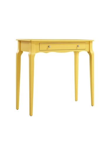 Wooding 100 Cm Çekmeceli Masif Sarı Lake Bonamy Dresuar Sarı