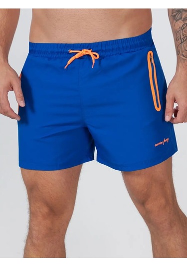 Enrico Ferry Havuz Yüzme Şortu Plaj Şortu 163756240 Mavi