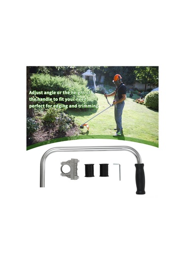 Ximistore9 "çim Biçme Makinesi Ek Tutma Kolu - Ergonomik Zincirli Testere Sapı Uzatma Kıskacı"