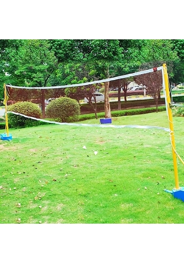 Willowhaven Kırmızı Standart Badminton Filesi 240.16x29.92 Inch İç Ve Dış Mekan Kullanımı