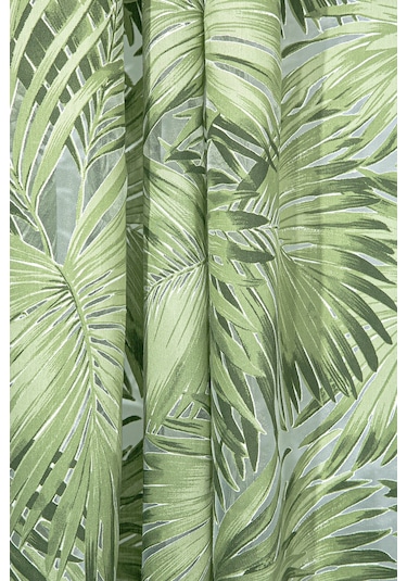 Pannello Tül Perde Yeşil 140x295 Yeşil